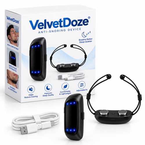 VelvetDoze™ Anti-Snoring Chin Strap